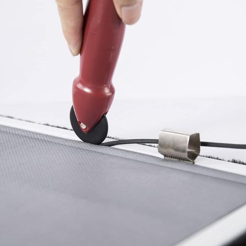 FLYZZZ Screen Spline 0.140 (9/64), 100 ft | Common Size for Standard Windows | Please Confirm Your Size (See Guide in Image #2)