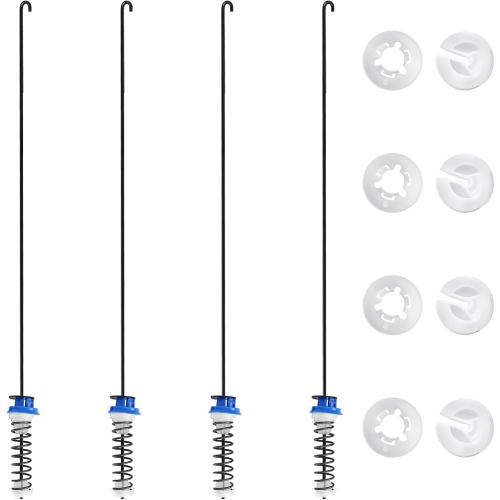 W10247710 Washer Suspension Rod Kit by Sikawai Fit Whirl-pool Ken-more May-tag Washing Machine Replace W10237427 W10256514 W10277357 PS2355518-4 Pcs