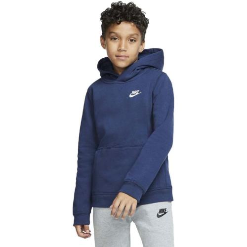 Size L..NIKE Sportswear Boys' Club Pullover Hoodie