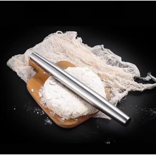 1 Pieces Stainless Steel Ravioli Rolling Pin,9Dumpling Rolling Pin For Dough,Use for Baking,Pie,Cookie,Fondant,Dumpling,Ravioli, and Pizza Dough Kitchen Picnic Tools (9)