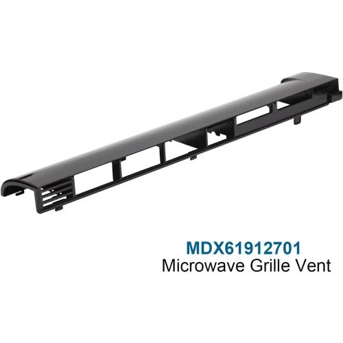 MDX61912701 Replacement Microwave Vent Grille for LG AP5202555,2119394, AH3535252, EA3535252,LMV2031ST,LMH2016ST,LMHM2237BD,LMHM2017SB