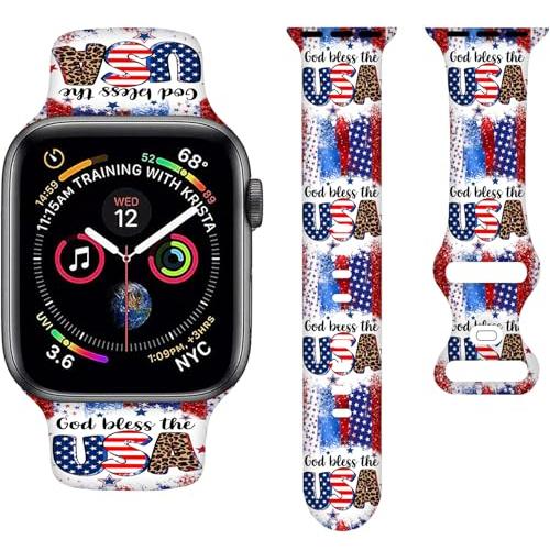 Sport Bands Compatible with Apple Watch Band 38MM 40MM 41MM 42MM 44MM 45MM 49MM, Silicone Strap Compatible with iWatch Bands Ultra Series SE 9 8 7 6 5 4 3 2 1 for Women Men