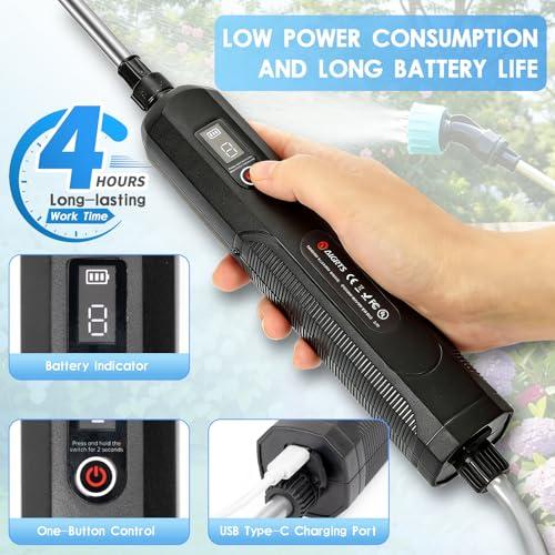 Battery Powered Sprayer, Electric Sprayer, Four Types of Nozzles