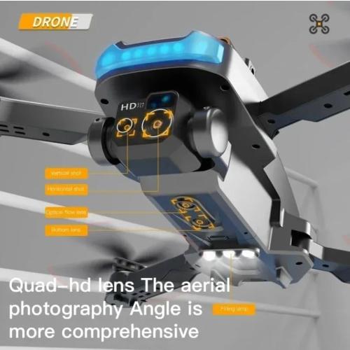 Drone P15 Pro 4k Professional hd with Dual Camera Obstacle Avoidance seller RAYNISHOPSSTORE. 03 Batteries. Muy apropiado para principiantes de fácil manejo.
