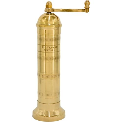 The Original European Mill (Brass, 8-Inch Salt)