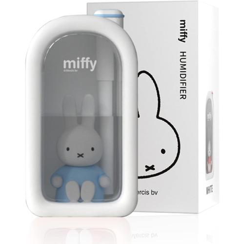 Color White and Blue Mipow X Miffy Cool Mist Humidifier - Ultrasonic Quiet, Mini Cute Humidifier with Night Light, 380ml Humidifiers for Bedroom/Babies Nursery/Office