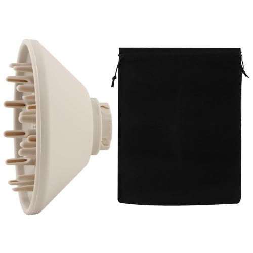Diffuser Attachment for Hair Dryers, Diffuser attachment hair,curly diffusers attachment,Upgraded Bigger Diffusers Nozzle for Dryer Faster and Define Wavy, Curly, Coily Hair