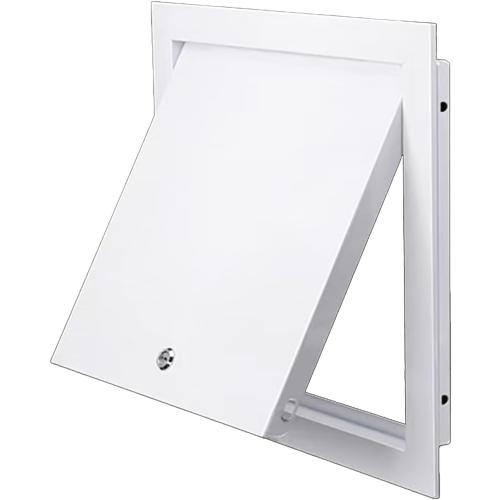 Steel Access Panel Door, Reinforced Metal Construction, Drywall Ceiling and Attic Access, Outdoor Kitchen Use (8-8-l)