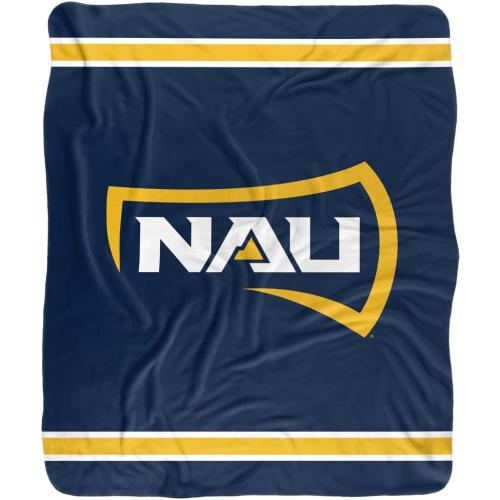 LOGOVISION Official Collegiate Primary Logo Collection Silky Touch Sherpa Back Super Soft Throw Blanket Collection