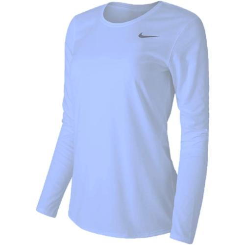 Size Small Nike Women's Legend L/S T SP20 TOP - Valor Blue/Valor Blue/Cool Grey