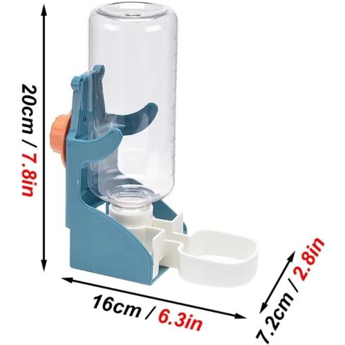 Bird Automatic Water Dispenser Cage Hanging Water Dispenser Parrots Birds Rabbits Cats Small Pets Water Dispensers Bowls Pet Toy