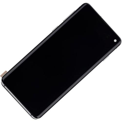[with Frame] SWARK New TFT LCD Display for Galaxy S10 G973 LCD Touch Screen Display with Upgraded Repair Tools Kit-NO Fingerprint Function