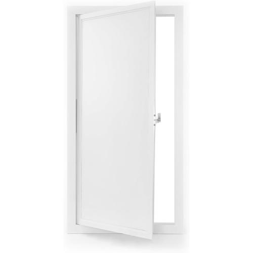 Thicken 1mm Metal Access Panel 14 x 29, Access Panel with Screwdriver Latch, Galvanized Steel Inner Panel and Aluminum Alloy Frame, Access Panel for Drywall, Ceilings, Plumbing, Attic