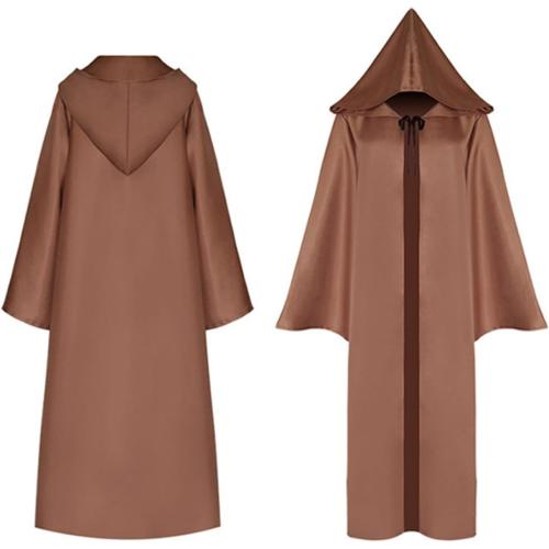 Size S Girls Halloween Cloak Fashion Hoodie Cape Kids Halloween Topic Clothes Medieval Renaissance Gothic Wizard ????obe