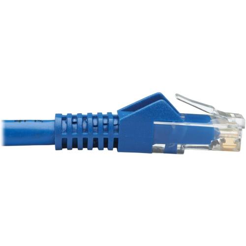 Tripp Lite Cat6 Ethernet Cable, RJ45 M/M Gigabit, Snagless, Molded, UTP, PoE, CMR-LP Patch Cable, 20 ft. Blue (N201P-020-BL)