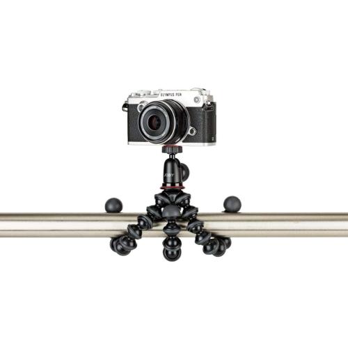 Joby GorillaPod Compact Tripod Kit with Ballhead for Mirrorless Cameras up to 2.2 lbs. Black/Charcoal.