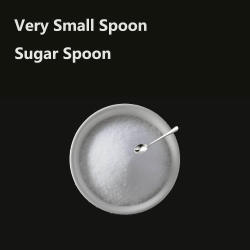 3 Spoons ONLY.   Tiny Stainless Steel Spoons for Spices Jars, Mini Size 2.87, Cute Small Stainless Steel Condiment Spoons for Spices, Salt, Sugar, Pepper, Honey (4 PCS, 2.87, Silver)