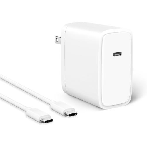Charger for MacBook Pro/Air 13 14 15 16 inch M4 M3 M2 M1 2025 2024 2023 2022 2021 2020 2019, 100W USB C Laptop Charger Power Adapter with 6.6FT USB-C Charging Cable, Compact & Foldable