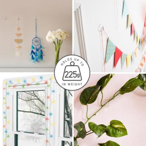 4 packs, command Mini Hooks Value Pack, Clear, 18-Hooks (17006CLR-18ES), Organize Damage-Free