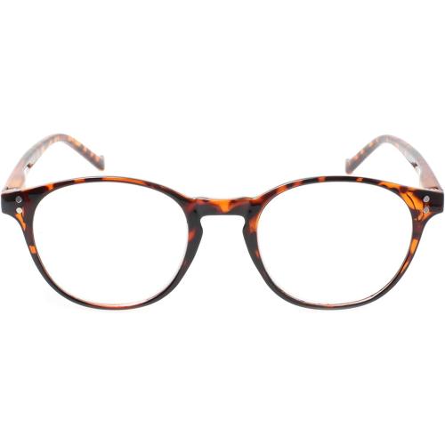 NORPERWIS 5 Pairs Reading Glasses - Standard Fit Spring Hinge Readers Glasses for Men and Women (5Tortoise, 2.5, x)