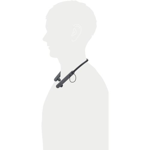 Sony - C400 Wireless Behind-Neck in Ear Headphone Black (WIC400/B)