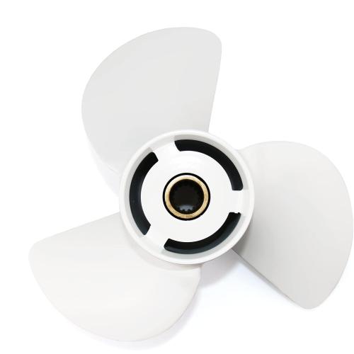 CAPTAIN Outboard Propeller, 14x19 fit Yamaha 115 T50 60 70 75 80 85 90 100 130 HP Engines, 15 Spline Tooth Outboard Prop, RH Aluminum Propellers, OEM No.6E5-45945-01-EL