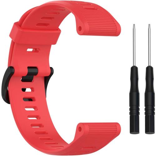Band for Garmin Forerunner 945, Soft Silicone Replacement Watch Band Strap for Garmin Forerunner 935 Smart Watch (No Tracker)