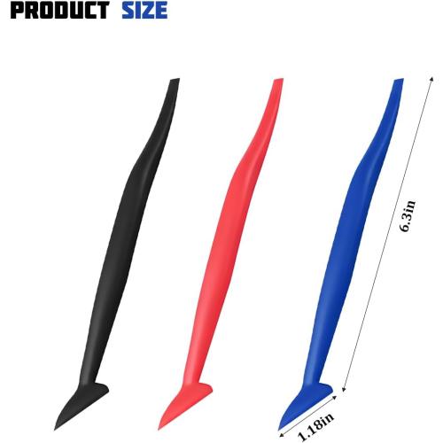 15 Piece Car Micro Squeegee Tool Set