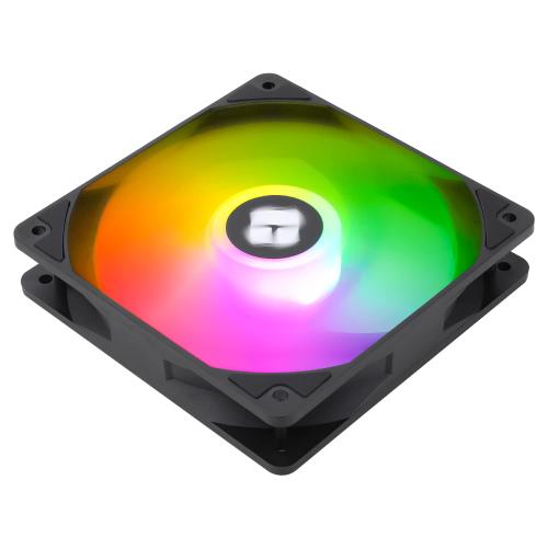 Thermalright TL-C12C-S X3 CPU Fan 120mm ARGB Case Cooler Fan, 4pin PWM Silent Computer with S-FDB Bearing Included, up to 1550RPM Cooling Fan（3 Quantities）
