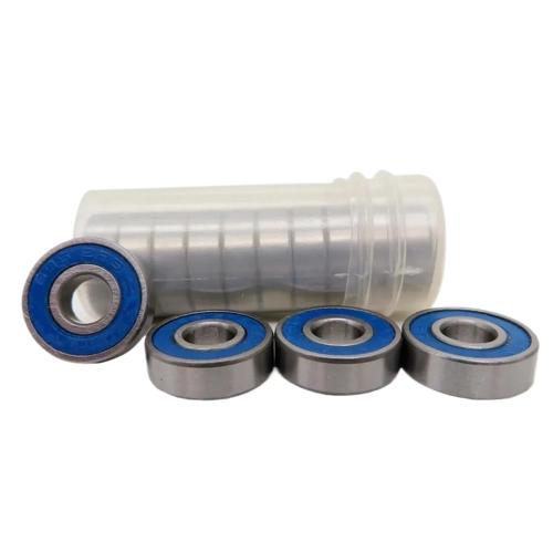 Rubber Sealed Miniature Bearing 695-2RS 5 * 13 * 4mm R-1350 deep Groove Ball Bearings 695 695RS 5x13x4 mm(100pcs Blue Cover)