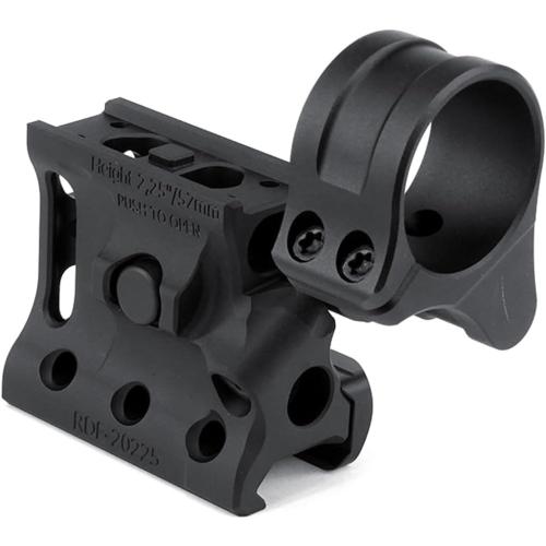 Magnifier Hybrid Mount RDF-20225K/20225KE Sight/Magnifier Mount with A0229 PIC Adapter fits for T2Sight Footprint and 3XMAG Magnifier