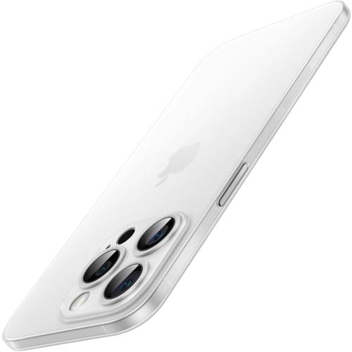 JETech Ultra Slim Case for iPhone 14 Pro, Frosted Clear