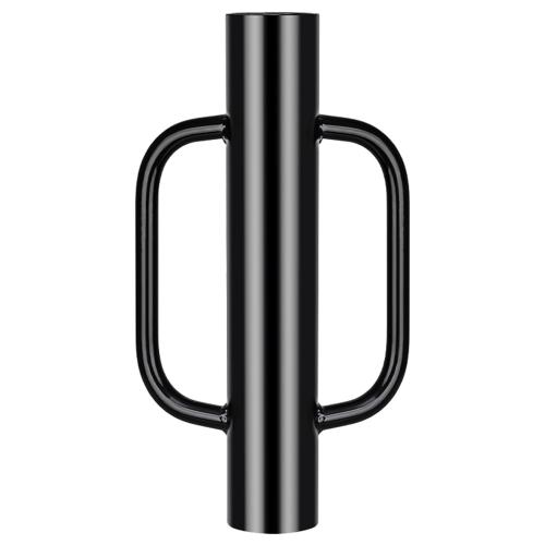 Gtongoko 12LB T Post Driver with Handles Heavy Duty Fence Post Driver Post Pounder for T-Posts，U Channel，Metal Post and Sign Post Pole Driver Tool,17 Inch Black