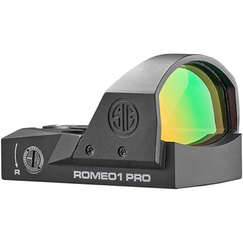 Sig Sauer ROMEO1PRO 1x30mm 6 MOA Red Dot Sight | Compact Durable Aluminum Corrosion-Resistant Waterproof Open Reflex Sight with Protective Shroud‼️ROMEO 1 RED DOT BK (it’s not the pro )‼️