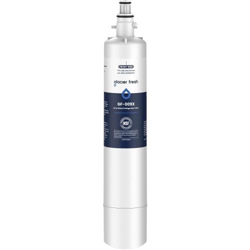 GLACIER FRESH Replacement for RPWFE, RPWF (Built-in CHIP) Refrigerator Water Filter, Compatible with GFE28GYNFS, GFE28GELDS, PFE28KELDS, PFE28KYNFS, GFD28GELDS, PWE23KELDS, PWE23KMKES, 1 Pack