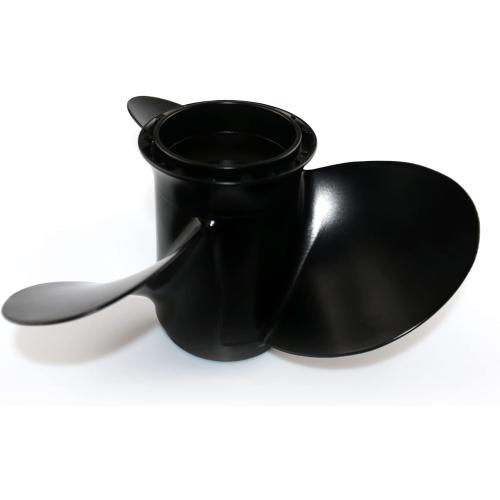 CAPTAIN Outboard Propeller fit Johnson,Evinrude,BRP,E-Tec 15-35 HP Engines, 14 Spline Tooth Board Prop, OEM RH Aluminum Propellers for 15 20 25 30 35 HP Outboard