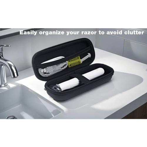 Hard Travel Case Protective Bag Compatible with Philips Norelco OneBlade Intimate Pubic and Personal Body Groomer Trimmer Shaver Model QP1924/70