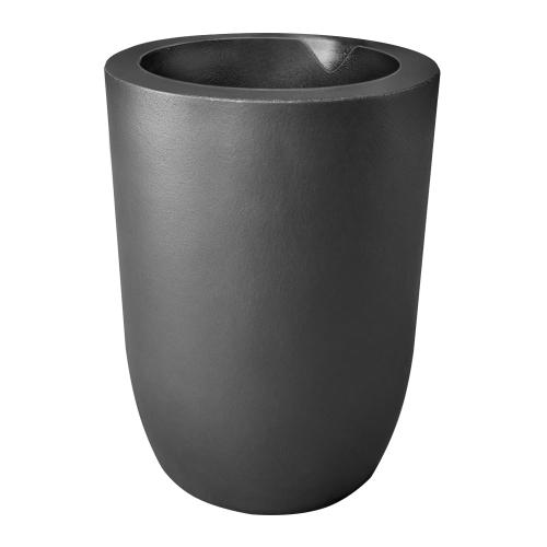 Nelyrho 6kg Premium Graphite Crucible, Silicon Carbide Clay Crucible Cup for Melting Casting Refining Aluminum, Gold, Silver, Copper, Brass, Withstand High Temperature 1800℃/3272℉