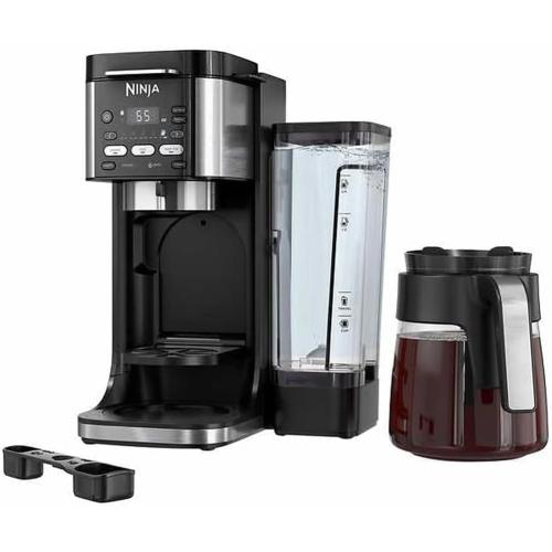 Ninja CFP105 DualBrew Hot & Iced Coffee Maker Black (Renewed)