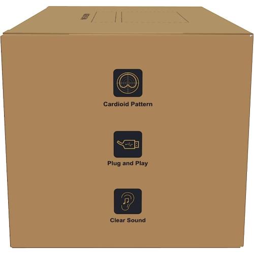 TONOR Gaming USB Microphone for PC, RGB Condenser Computer Mic with Tripod Stand, Quick Mute, Gain Control, for Gaming, Streaming, Podcasting, Recording, Cardioid Mic Kit for Laptop/PS4/PS5 TC777 Pro