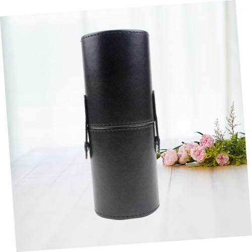 10 pack..Makeup Brush Organizer Pu Makeup Bucket Large Capacity Steel Button Easy to Clean for Travel
