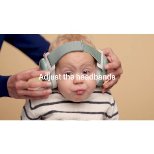Alpine Muffy Baby Ear Muffs Noise Protection | Toddler Ear Protection | For babies up to 5 years | 24dB | Baby Hearing Protection | Noise Reduction | Adjustable Headband | Baby Essentials New Mom