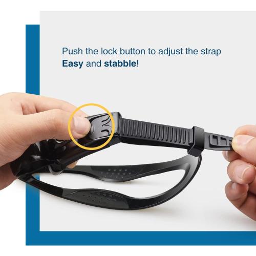 ZIONOR Swim Snorkel for Lap Swimming Adult, Front Snorkel Tube Swimming Training, Comfortable Mouthpiece One-Way Purge Valve for Pool, Outdoors