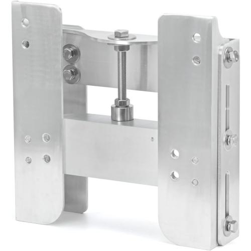 4 Adjustable Jack Plate Manual Transom Set Back Jack Plate for Outboard Boat Motor, 225 Maximum Horsepower