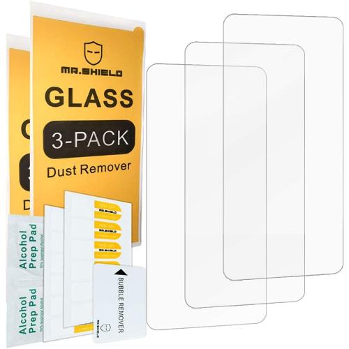 Mr.Shield [3-Pack] Designed For Nokia 5.4 [Tempered Glass] [Japan Glass with 9H Hardness] Screen Protector with Lifetime Replacement