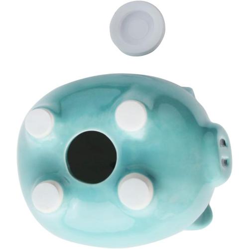 Blue Piggy Banks, Piggy Bank for Girls Boys Kids A New for White Piggy Bank for Boys,Girls,Kids,Adult Coin Bank