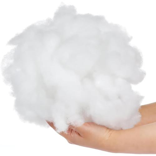 16oz/1lb Polyester Fiberfill Stuffing - Pillow Stuffing for Stuffed Animals, Cotton Filling for Couch Pillows, Crafts, Cushion, Coop, Amigurumi (Vacuum Packed)
