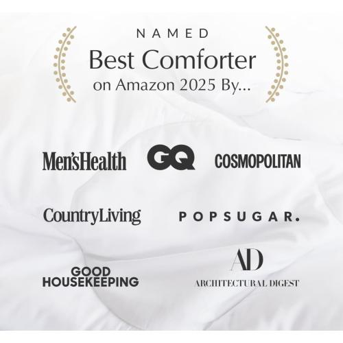 Buffy Cloud Cooling Comforter Queen/Full- White Comforter Queen for Hot Sleepers, Machine Washable Lightweight Fluffy All-Season Temperature-Regulating Eucalyptus Lyocell Duvet Insert