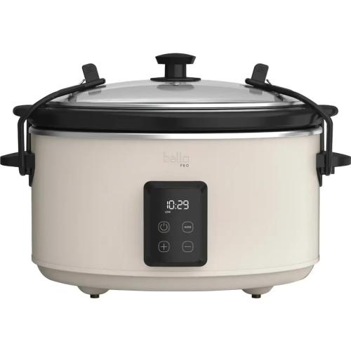 Programmable 5-qt. Slow Cooker - Oatmilk by bella PRO