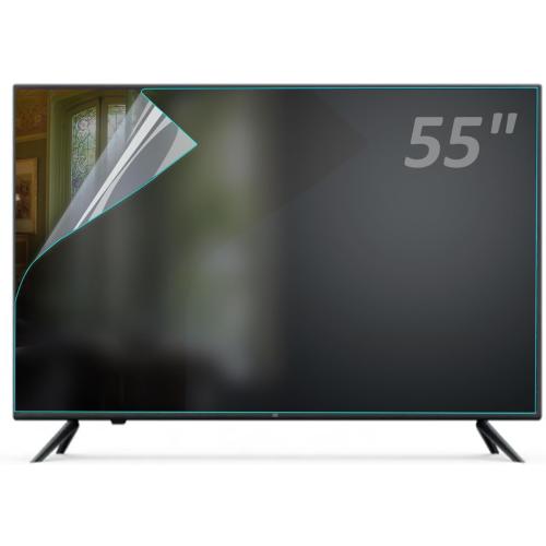 Anti Glare Film for TV 55 Inch,Out Blue Light UV Filter TV Glare Stopper 55 Inch Glare TV Screen Protector Indoor or Outdoor, Transparent